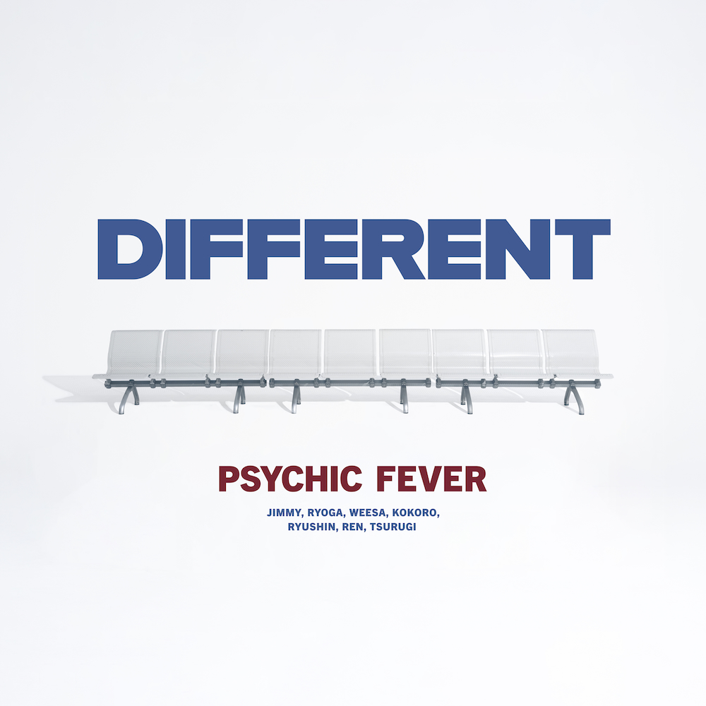 PSYCHIC FEVER『DIFFERENT』通常盤 ジャケット写真