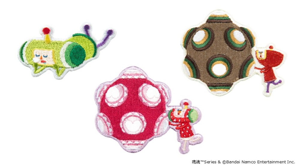 塊魂 刺繍ステッカー 王子 スヤスヤ/イチゴチャン&カタマリ/ミソ&カタマリ 各税込1,320円