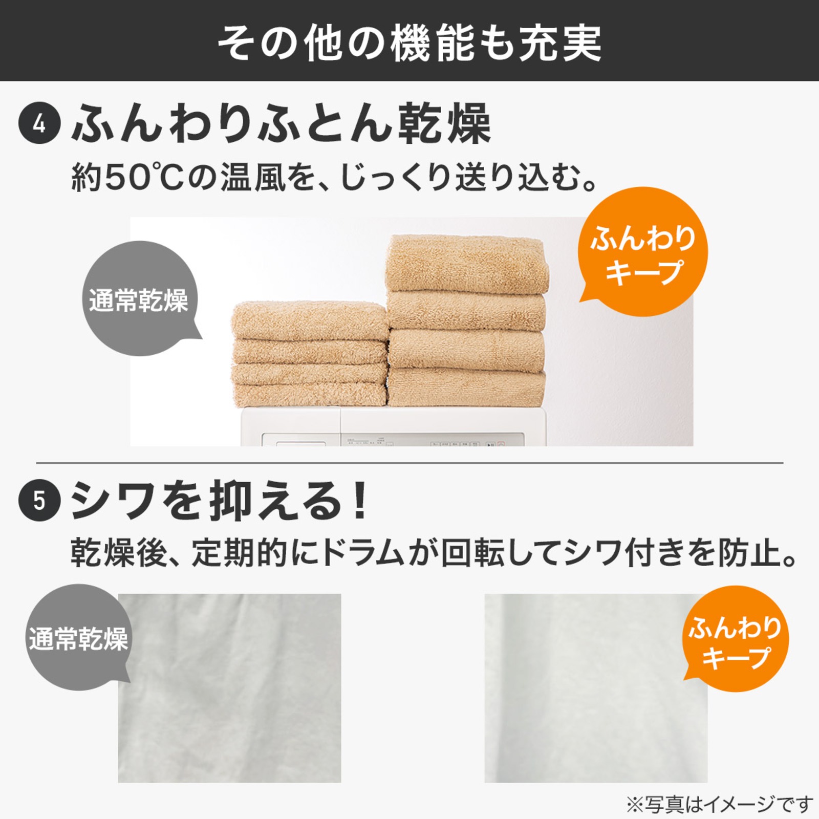 ニトリ、6kgドラム式洗濯乾燥機を発売の画像