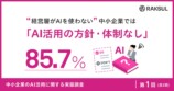 中小企業のAI活用に関する実態調査