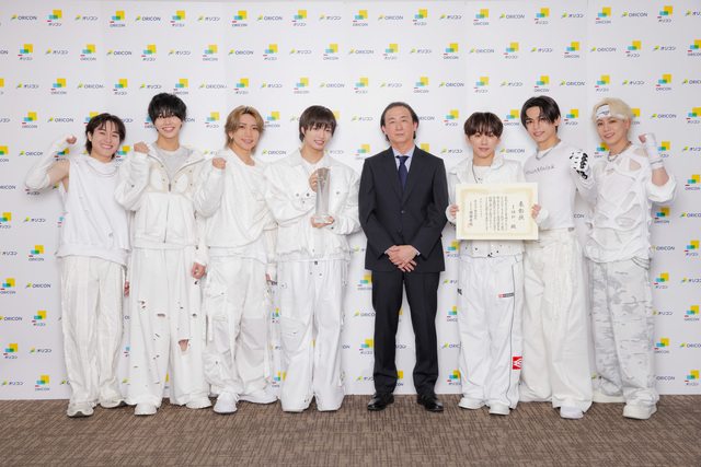 IMP. 「オリコン上半期ランキング 2026」、「アーティスト別セールス部門 新人ランキング」受賞カット サブ