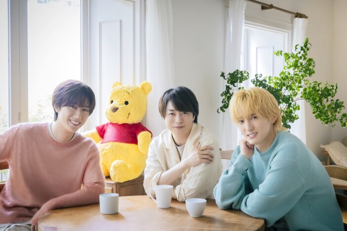 櫻井翔×阿部亮平×川島如恵留、「くまのプーさん」新プロジェクトSPアンバサダーに