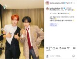 中島健人、TXT ボムギュとの再会ショットの画像