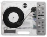 ポータブルレコードプレーヤー『handytraxx play Clear White』