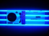 ポータブルレコードプレーヤー『handytraxx play Clear White』
