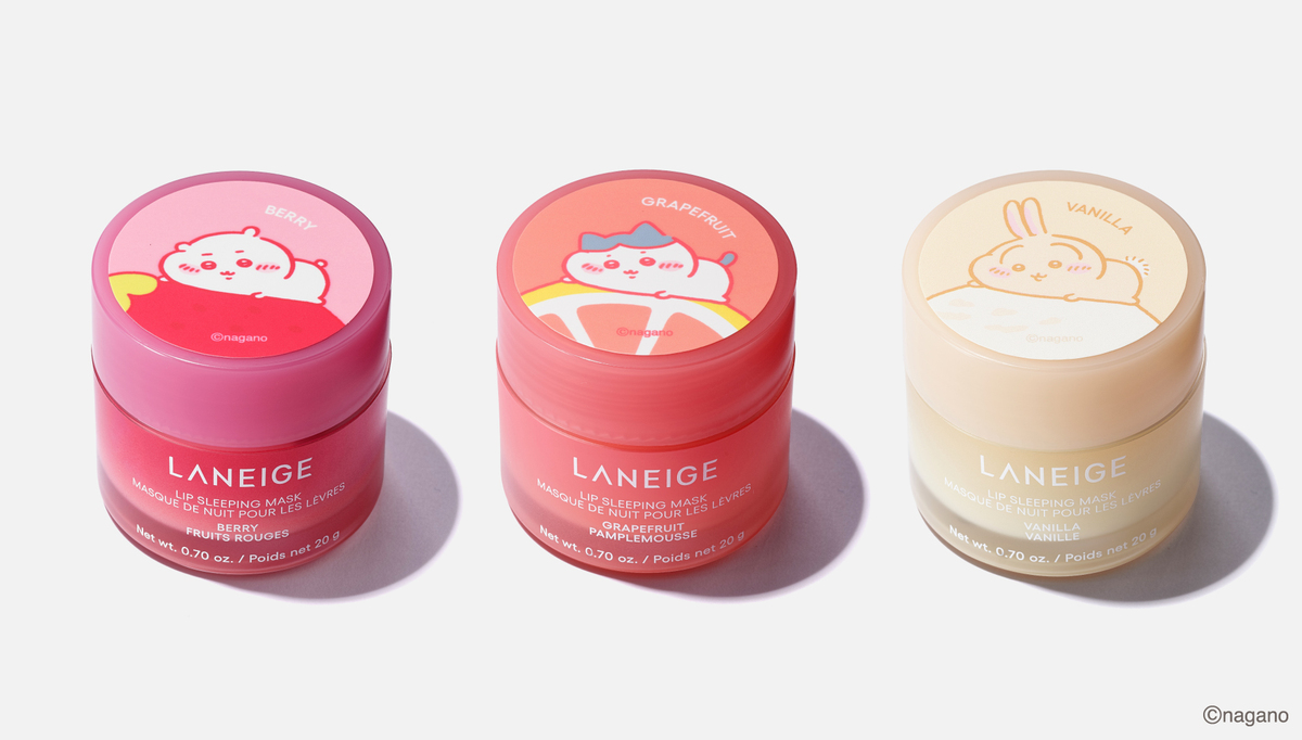 LANEIGE×『ちいかわ』限定リップ発売の画像