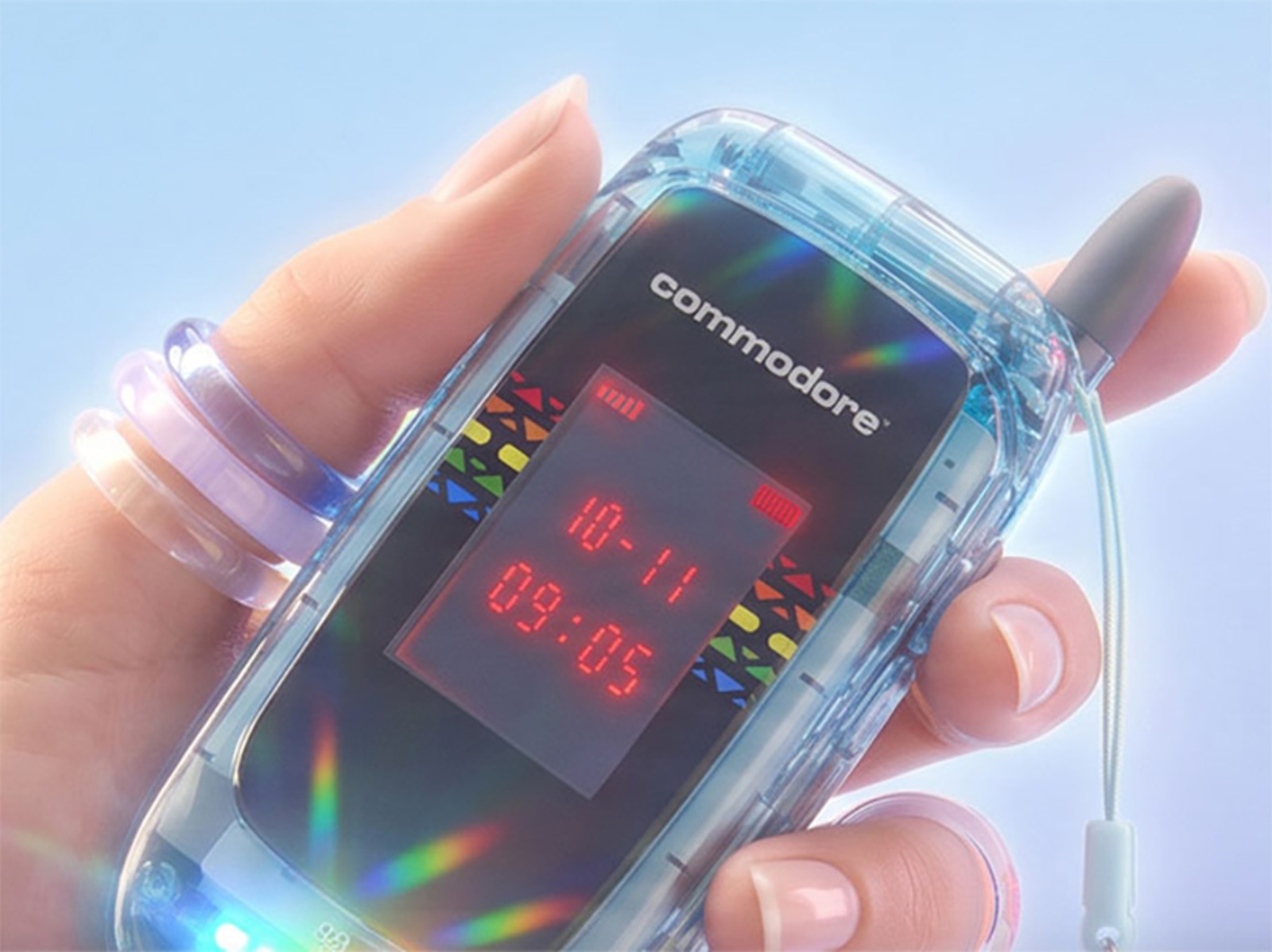 『Callback 8020』　時計を確認できる外側