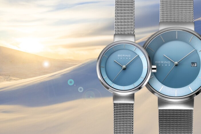 デンマーク発『BERING』からアイスブルーのソーラーウォッチ スカンジナビアンソーラーに新色