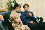 合同取材会での橋本環奈と勝地涼