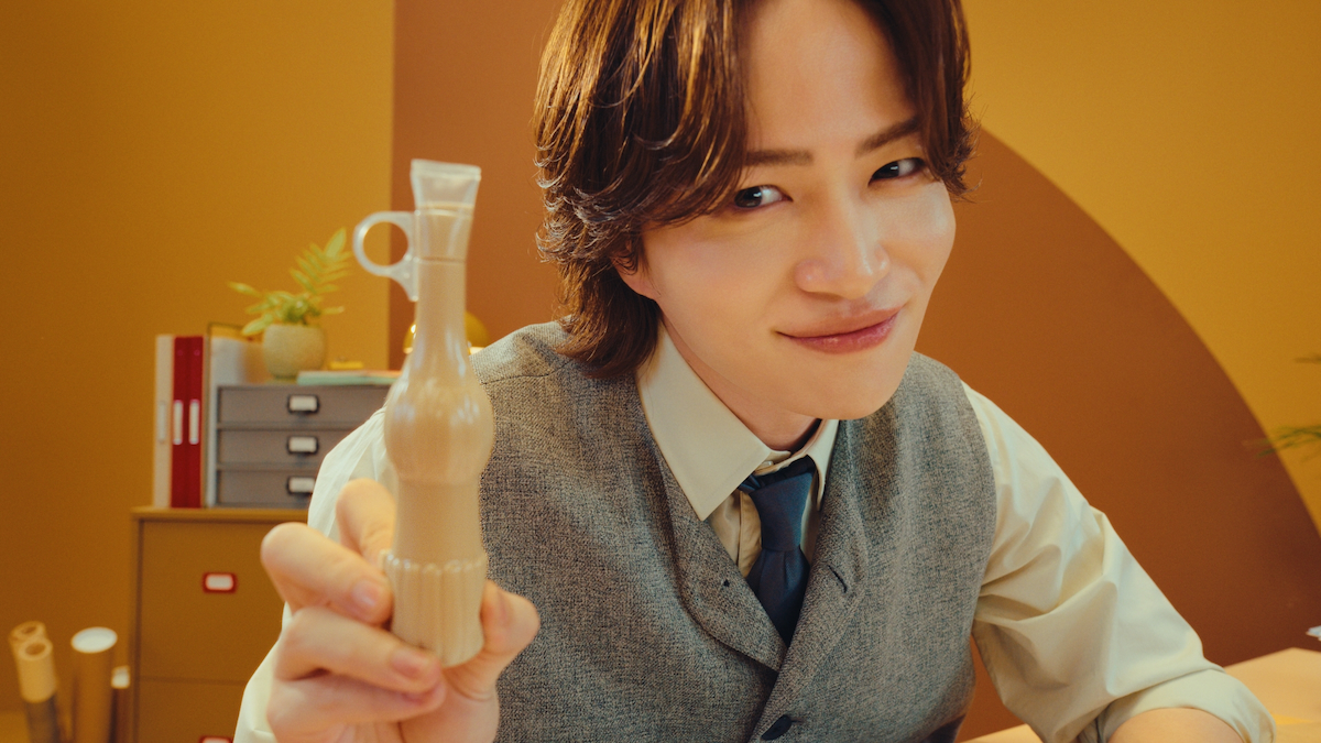 菊池風磨、『パピコ』新CM出演