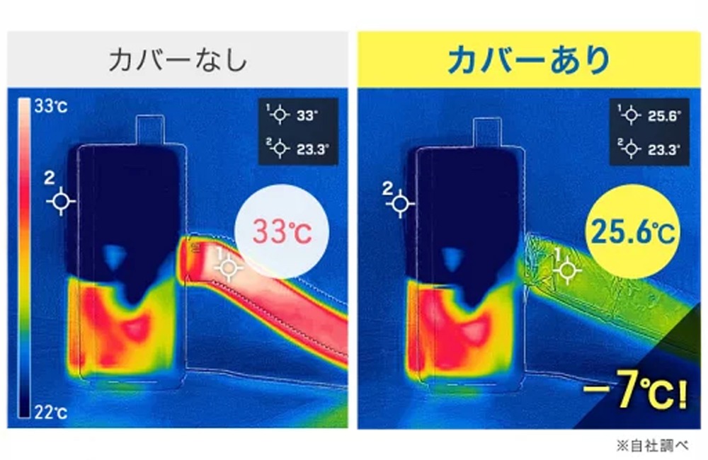断熱ダクトカバー 比較