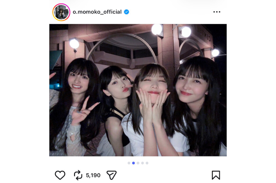 大園桃子＆与田祐希、いもうと坂の写真公開