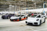 イベント用に展示された車