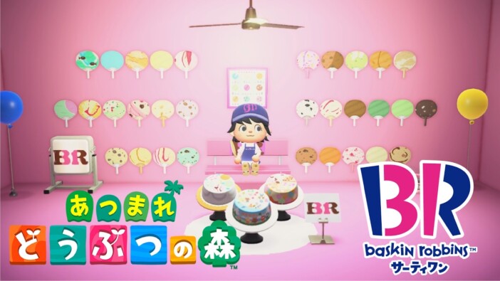 あつ森「サーティワン島」にゲーム実況者も熱狂　コメント欄は「好きなフレーバー発表会」に