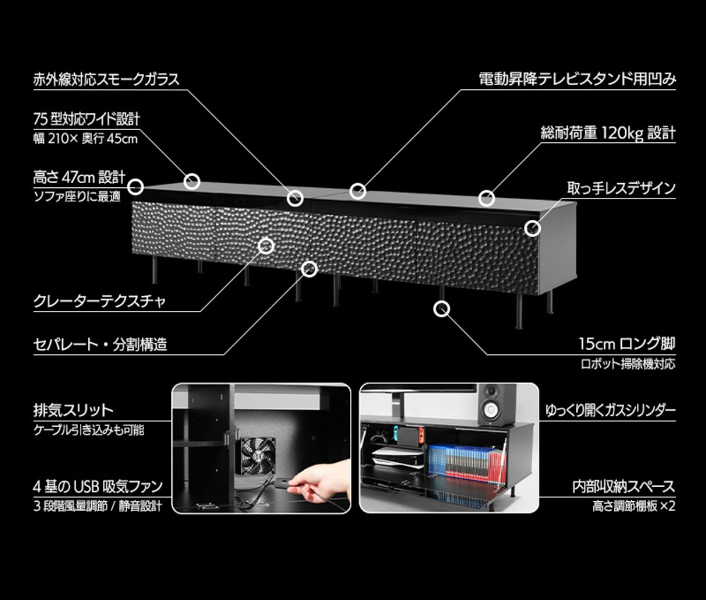 空調テレビボード　概要