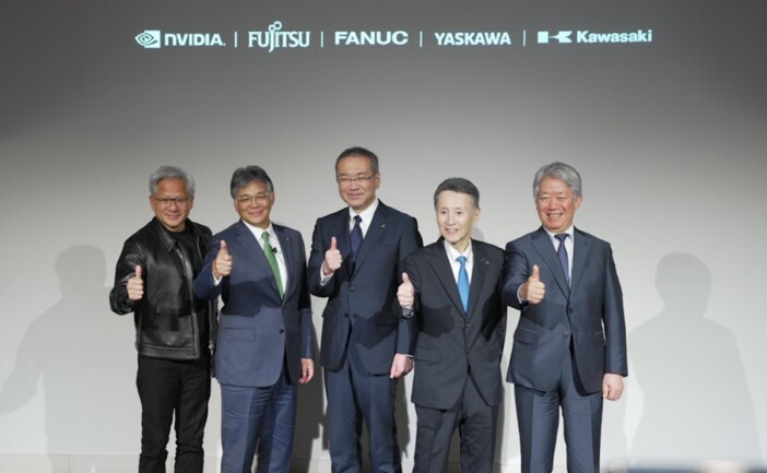 富士通、ファナック・安川電機・川崎重工と「フィジカルAI」事業検討 NVIDIA技術で協調制御基盤へ