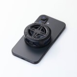 ペルチェ式スマホクーラー　スマホ装着時