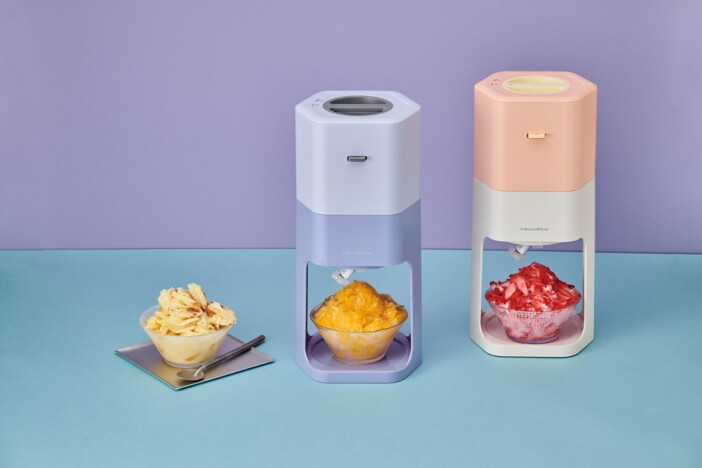 スイッチひとつでふわふわかき氷　冷凍フルーツもそのまま削れる『電動かき氷器』発売