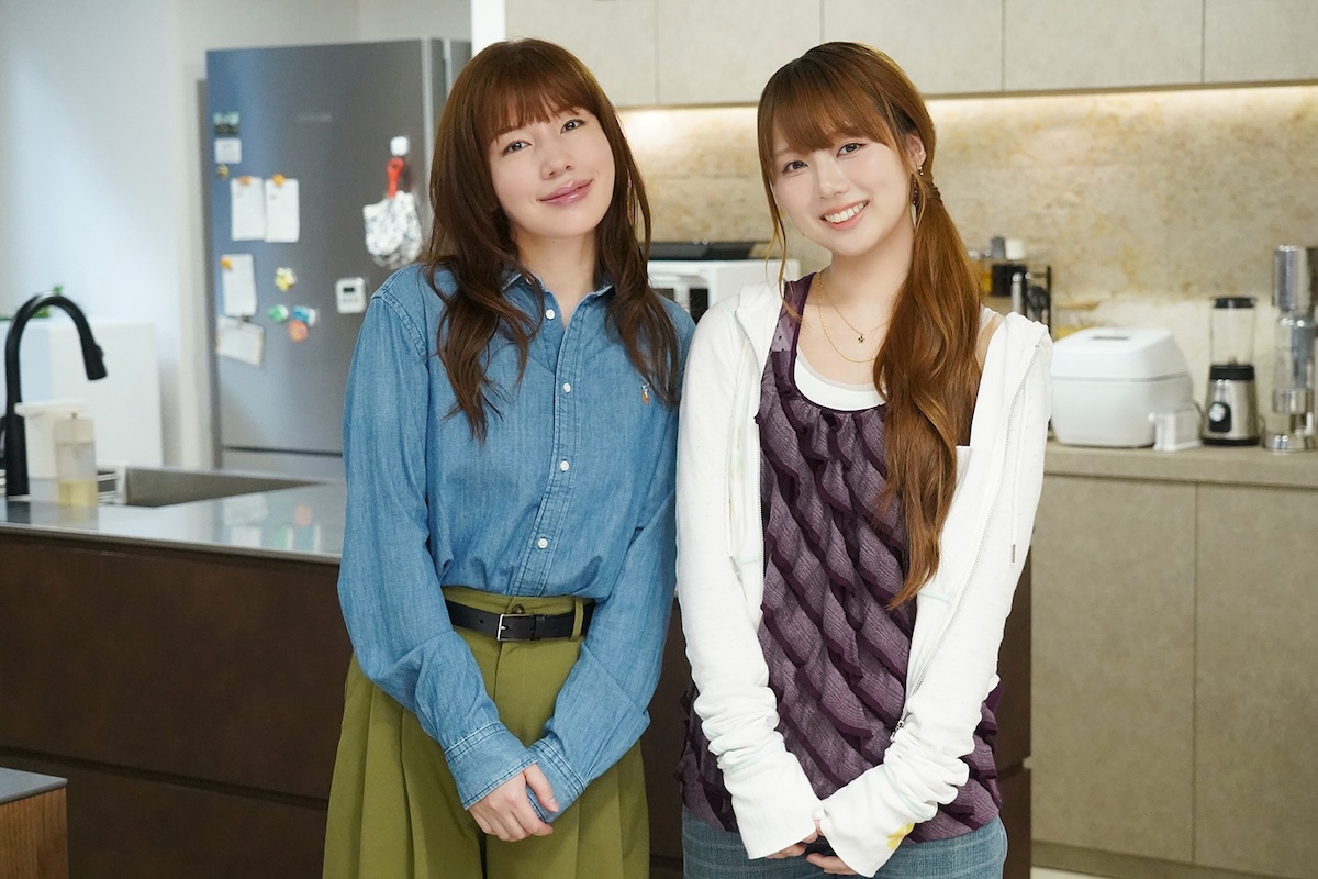 仲里依紗とふみのが初対面