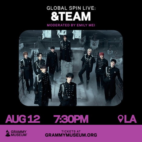 &TEAM、グラミー・ミュージアム主催の特別イベント出演 アメリカでの初パフォーマンスに