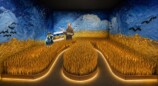 ゴッホ作品からインスピレーションを得た麦畑の体験空間