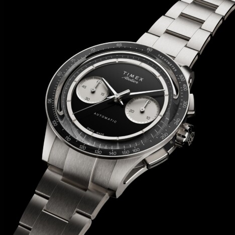 チタン×スケルトン構造で機械美を表現、TIMEXの上位ライン「TIMEX ATELIER」初のクロノグラフが登場　チタンケースとスイス製ムーブメントを搭載