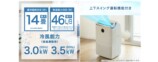 ニトリ、14畳対応のポータブルクーラー発売の画像
