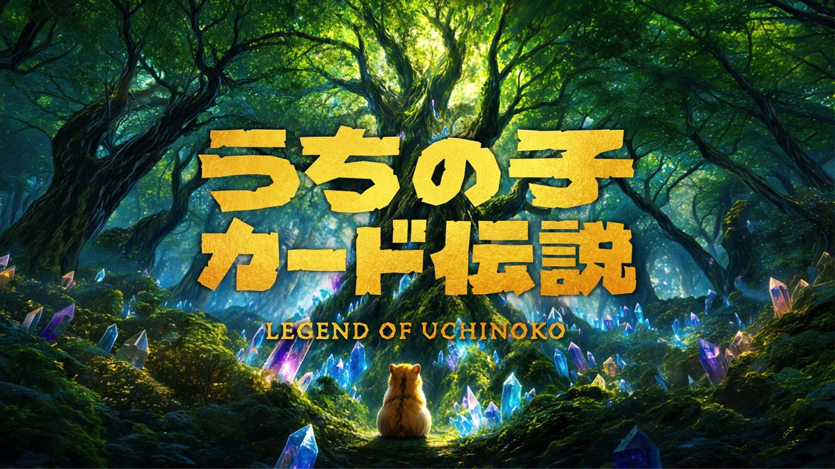 野田クリスタルがプロデュースしたペットのトレーディングカード生成ゲーム『うちのこカード伝説』