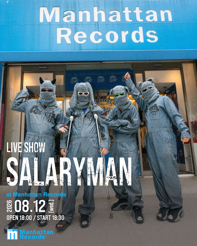 インストアライブ@Manhattan Records告知画像