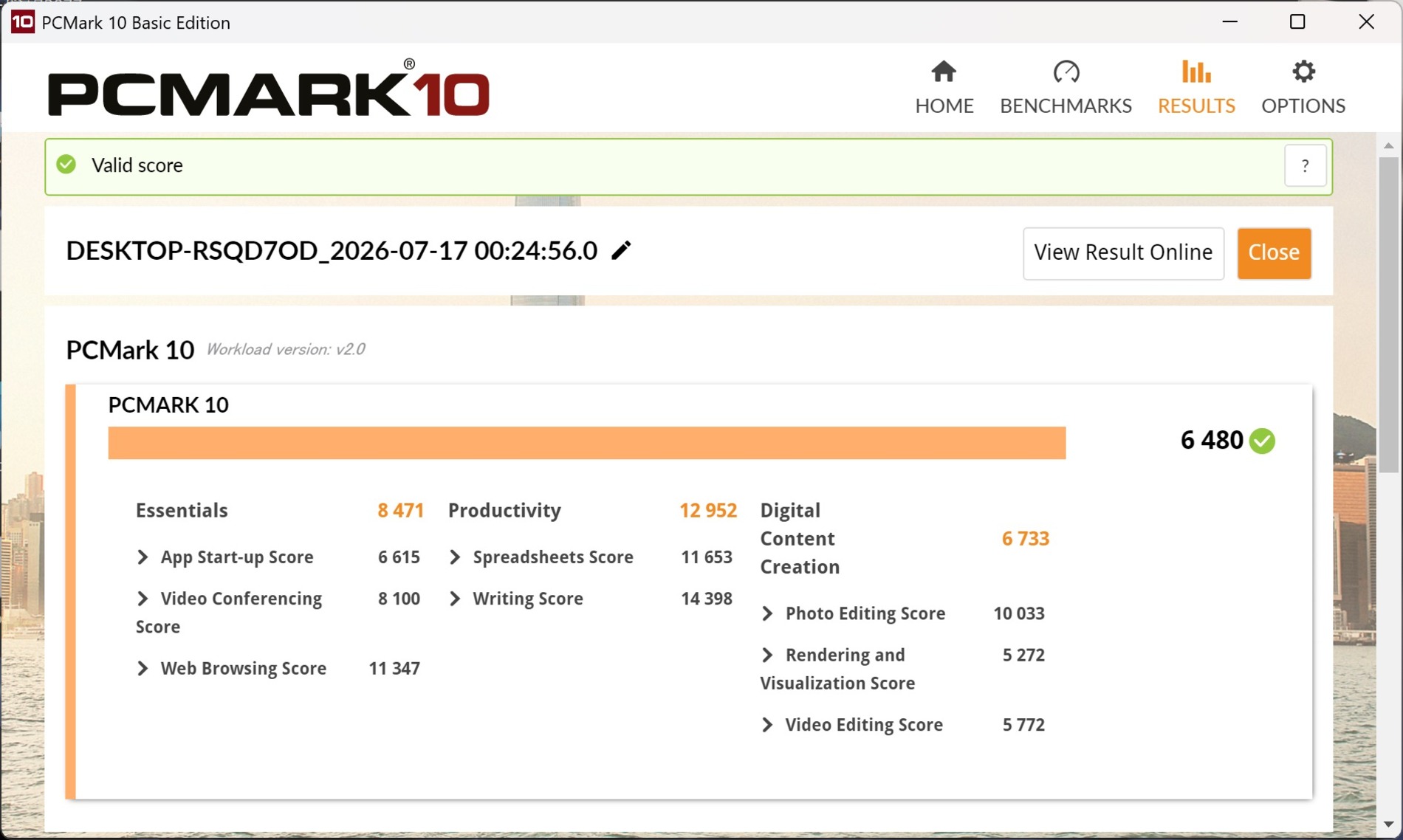 PC MARK10活用