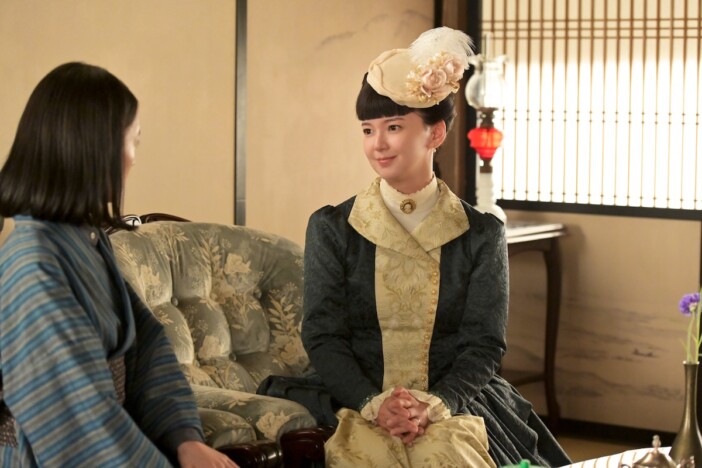 『風、薫る』第86話、直美(上坂樹里)が捨松(多部未華子)にある相談をする