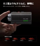 光学式手ブレ補正×世界最小・最軽量