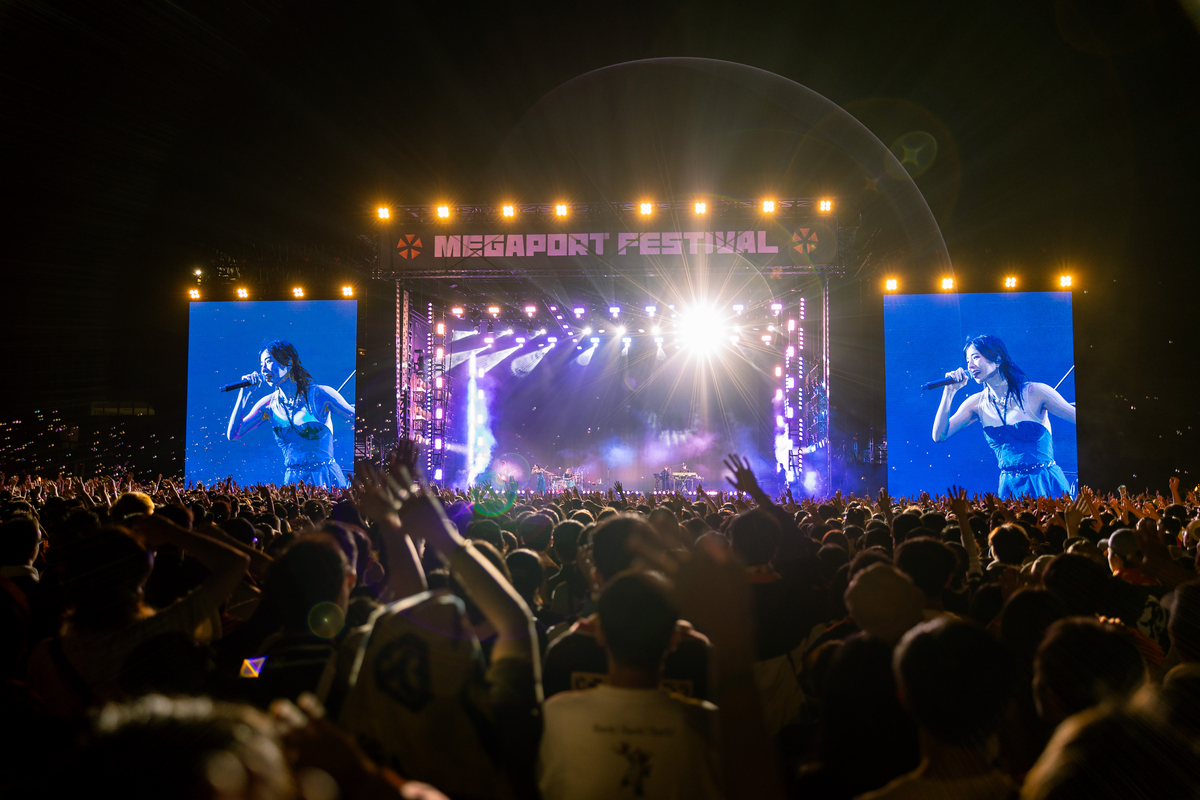2026年『大港開唱 MEGAPORT FESTIVAL』miletのライブの様子（画像提供＝出日音樂）