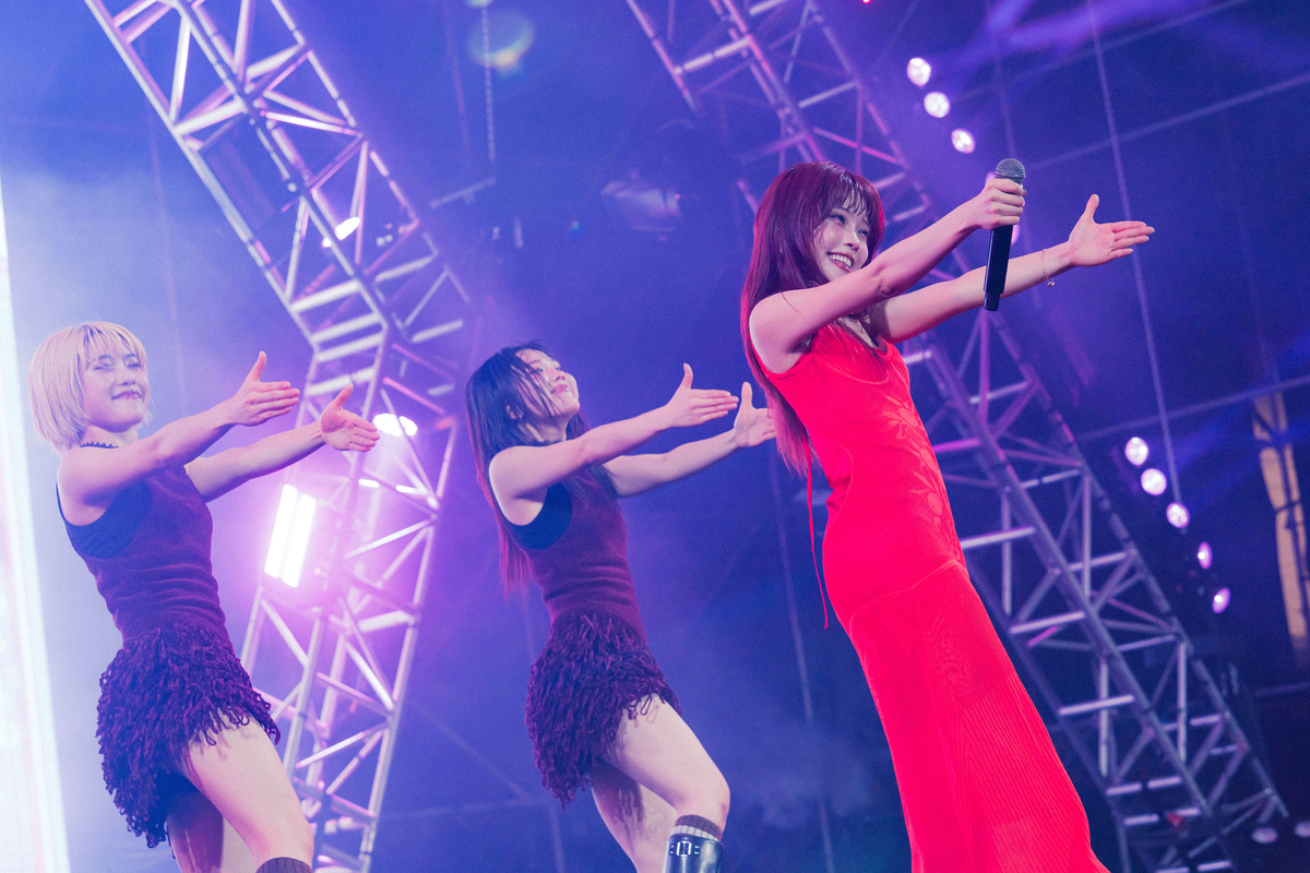 2026年『大港開唱 MEGAPORT FESTIVAL』アイナ・ジ・エンドのライブの様子（画像提供＝出日音樂）