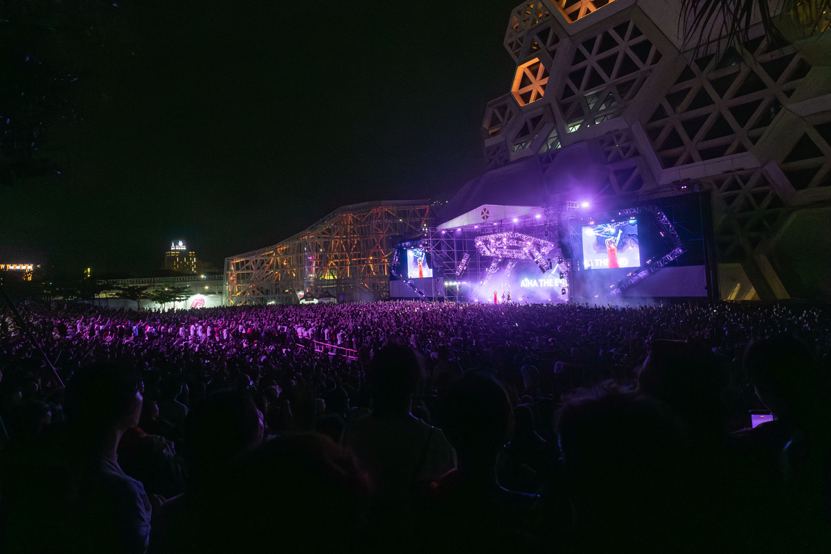 2026年『大港開唱 MEGAPORT FESTIVAL』アイナ・ジ・エンドのライブの様子（画像提供＝出日音樂）