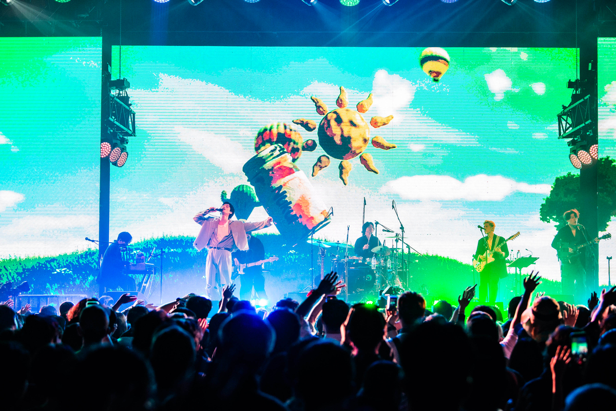 2026年『大港開唱 MEGAPORT FESTIVAL』jo0jiのライブの様子（画像提供＝出日音樂）