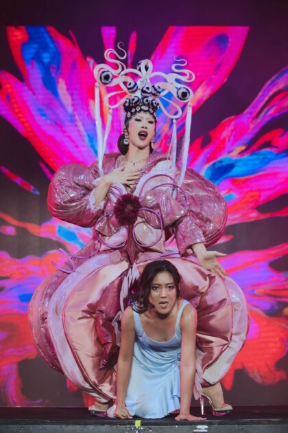 2026年『大港開唱 MEGAPORT FESTIVAL』李竺芯（Siri Lee） ft. 妮妃雅（Nymphia Wind）のライブの様子（画像提供＝出日音樂）