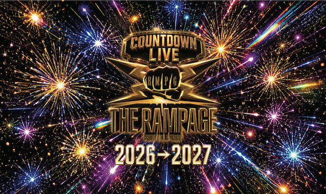 『THE RAMPAGE COUNTDOWN LIVE 2026→2027』告知画像