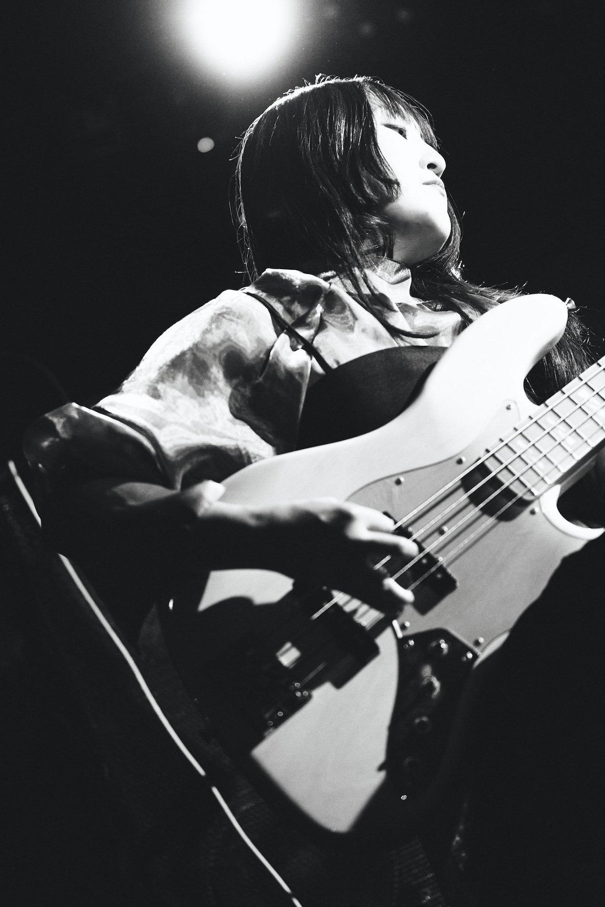 野口恵(Ba)(撮影=小磯晴香)