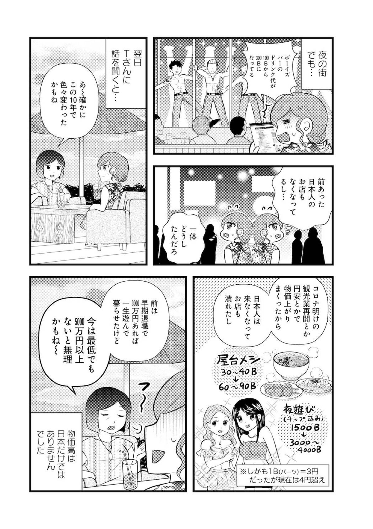 【漫画】移住天国「タイ」を赤裸々に描くの画像