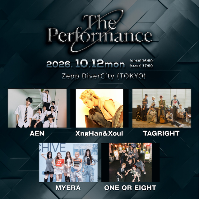 『The Performance Zero』出演アーティスト