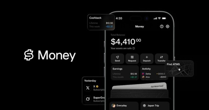 Xが金融サービス「X Money」を米国で開始　年間利回りは最大6.00％、送金・預金・決済をアプリ内に