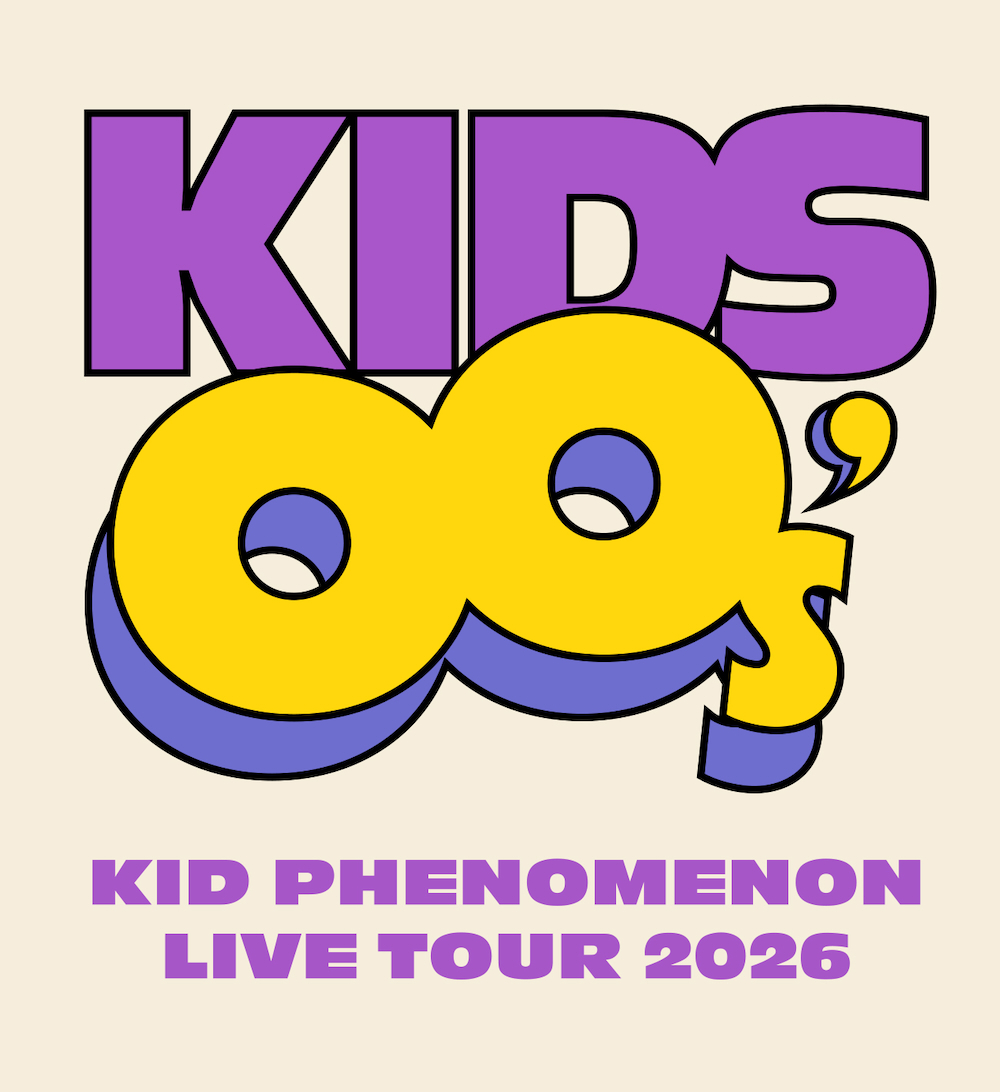 『KID PHENOMENON LIVE TOUR 2026 "KIDS00’s"』キービジュアル