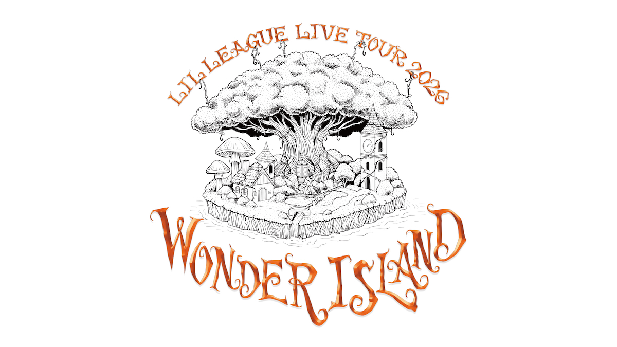 『LIL LEAGUE LIVE TOUR 2026 "Wonder Island"』キービジュアル