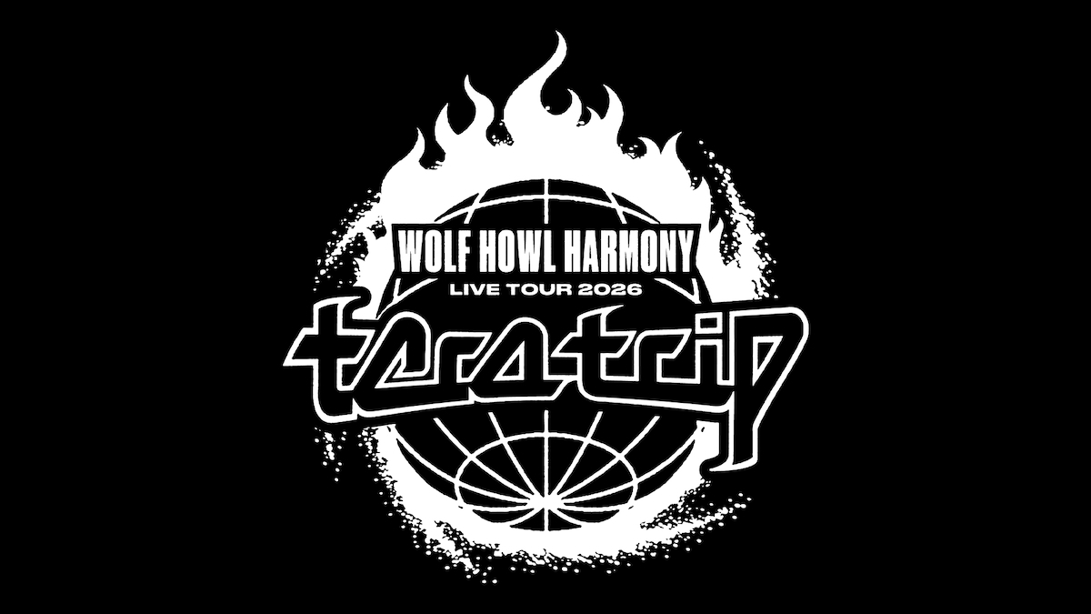 『WOLF HOWL HARMONY LIVE TOUR 2026 "tera trip"』キービジュアル