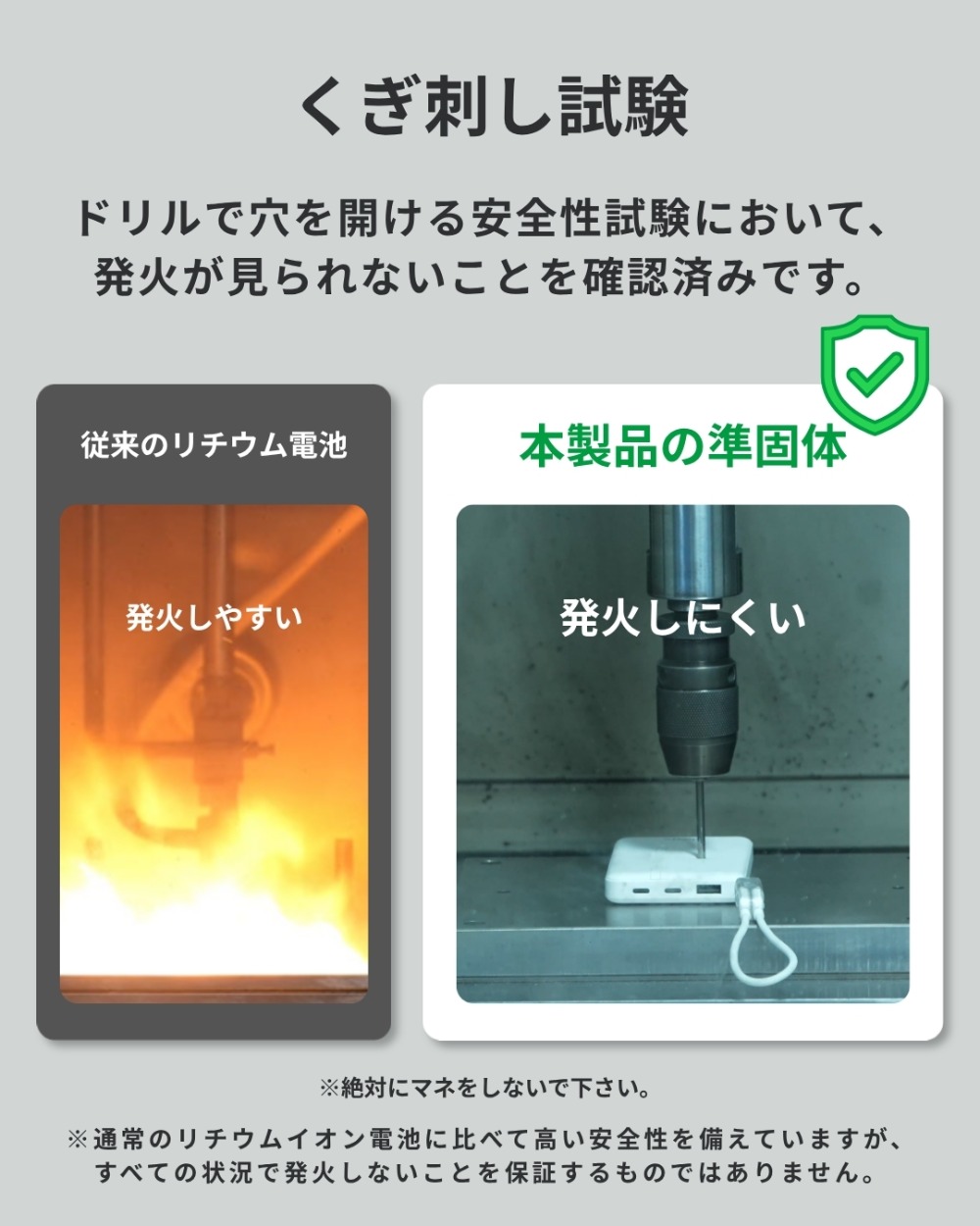 釘刺し試験
