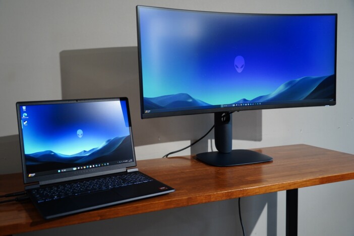 『Alienware 34 240Hzゲーミングモニター』レビュー　6万円切りで240Hz対応、曲面ウルトラワイドで没入感高まる