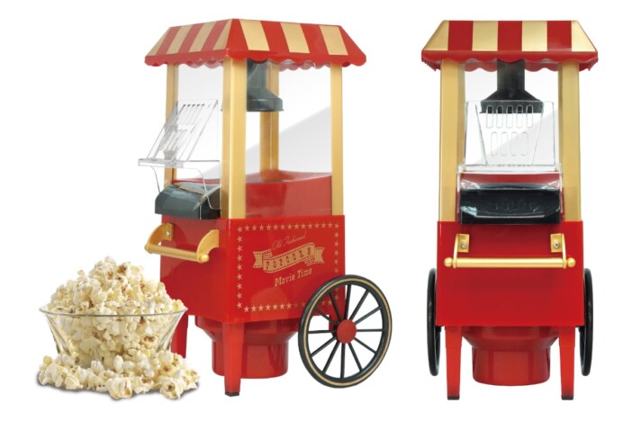 大人気の可愛いワゴン型「ポップコーンメーカー」が8月再販 時短チョッパー2種も同時発売