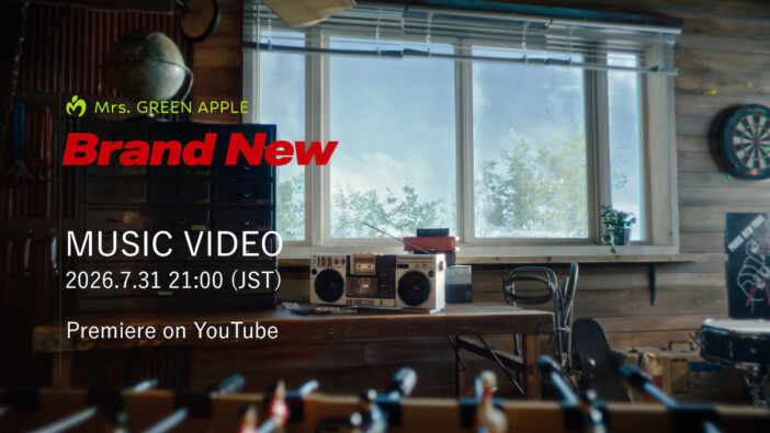 Mrs. GREEN APPLE、映画『スパイダーマン：ブランド・ニュー・デイ』日本版主題歌「Brand New」MV公開