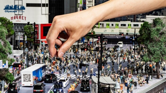 まるで人間界を見下ろす神の視点? 精巧すぎる「渋谷のジオラマ」の制作動画に視聴者脱帽